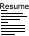 resume